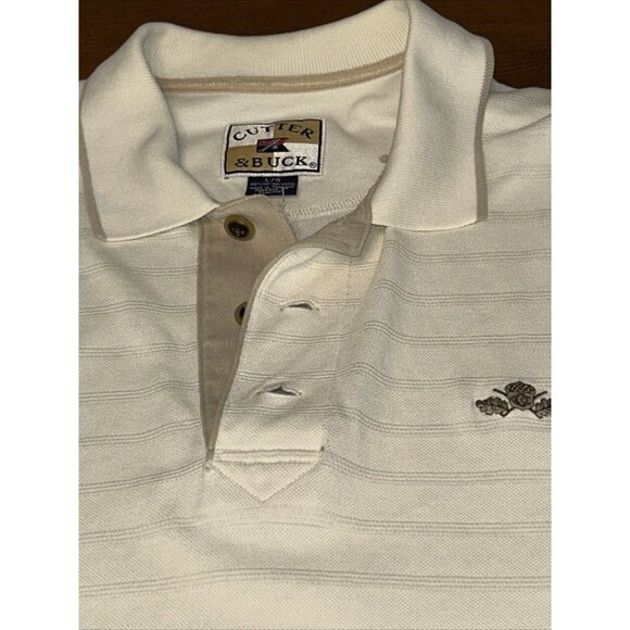 Cutter & Buck Polo Golf Shirt Men’s Large Short Sleeve - Picture 6 of 8